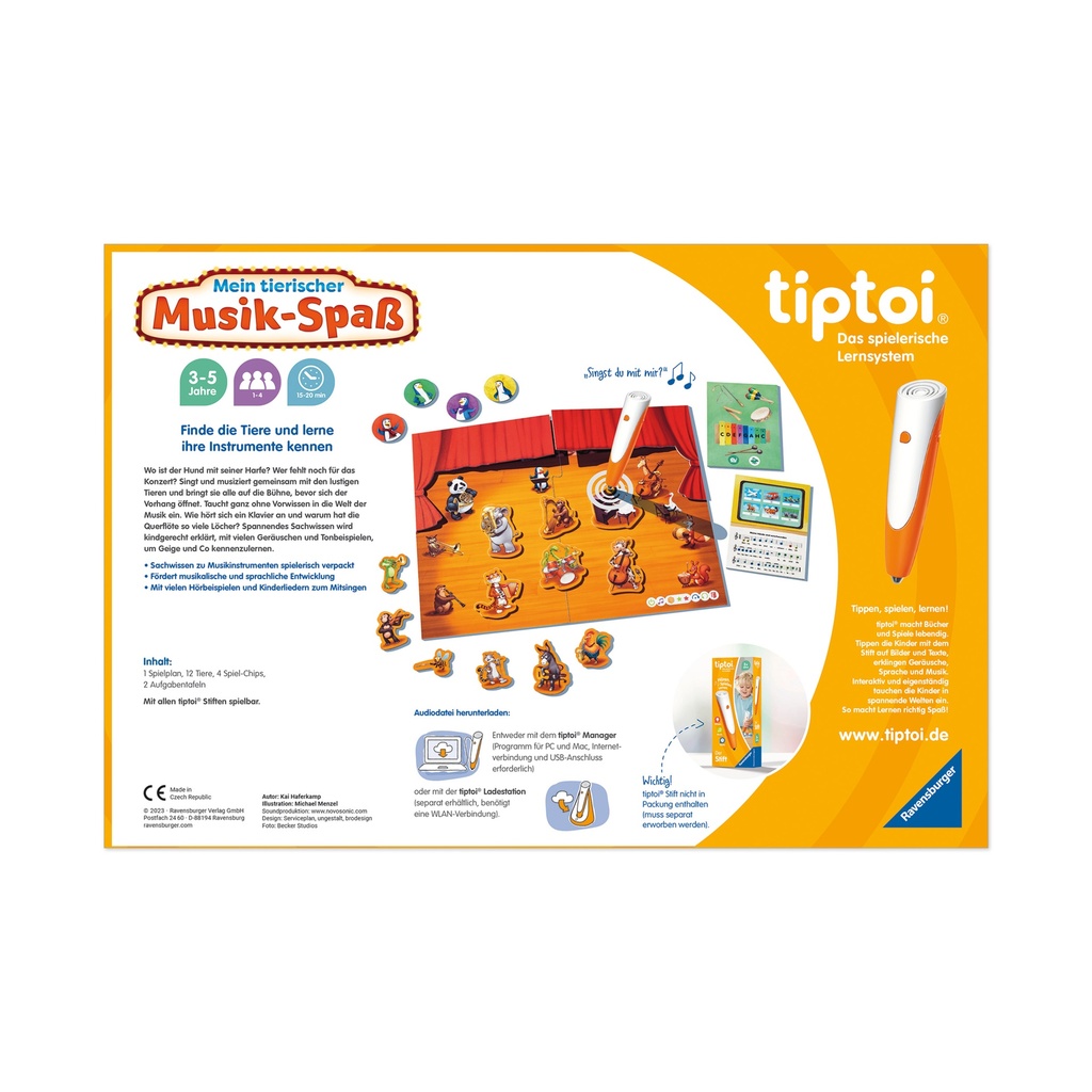 tiptoi® Spiel - Mein tierischer Musik-Spaß