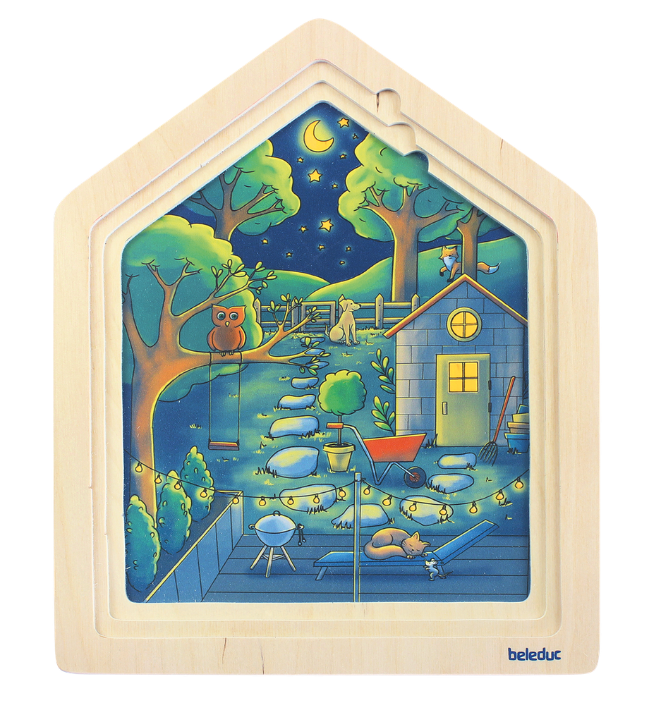 Lagen-Puzzle "Zuhause"