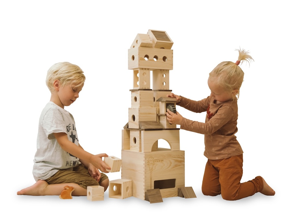 Matzbox - Montessori Holzbausteine
