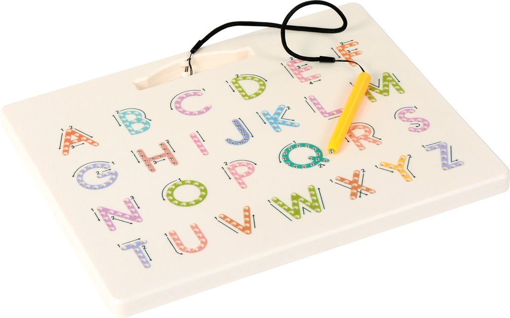 Doppelseitige Magnetschreibtafel - Gross- und Kleinbuchtstaben