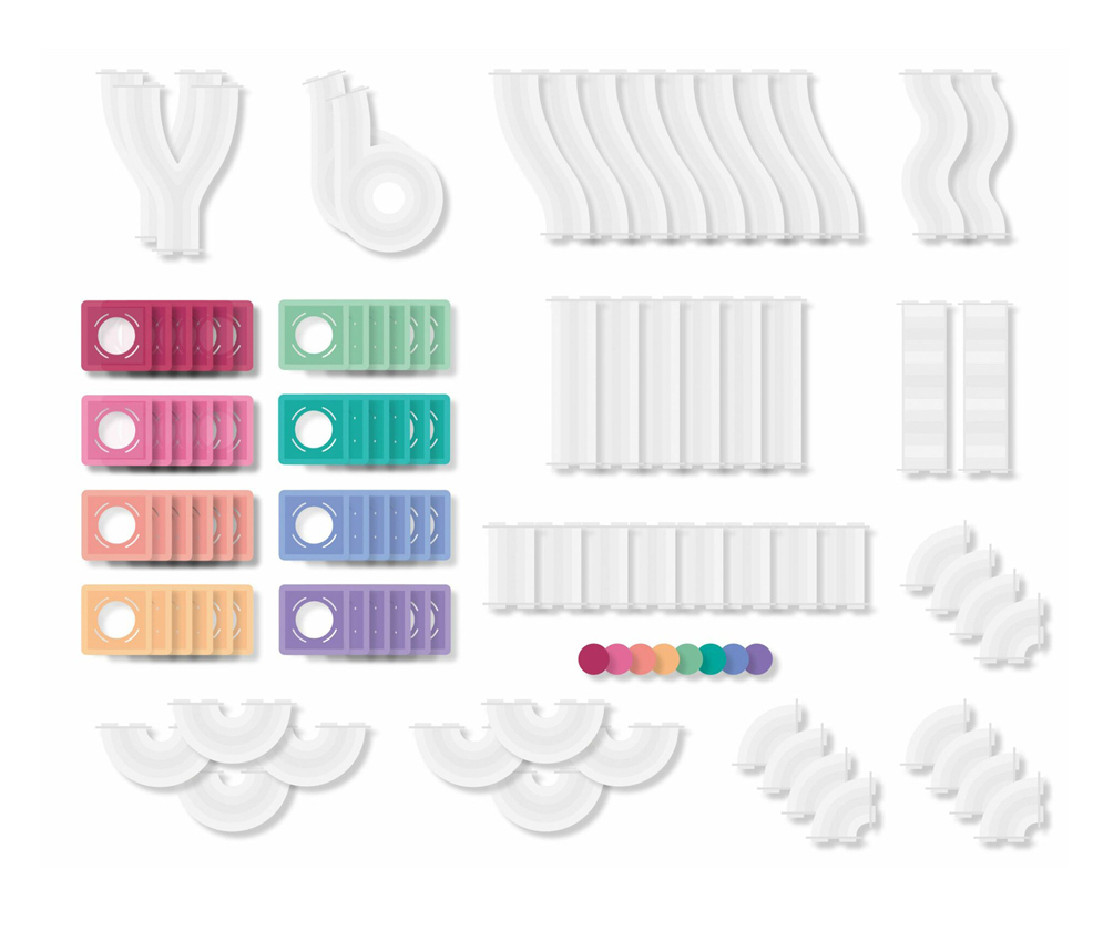 Connetix - Kugelbahn Pastell