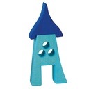 Zwergenhäuser 4er-Set 8 Teile