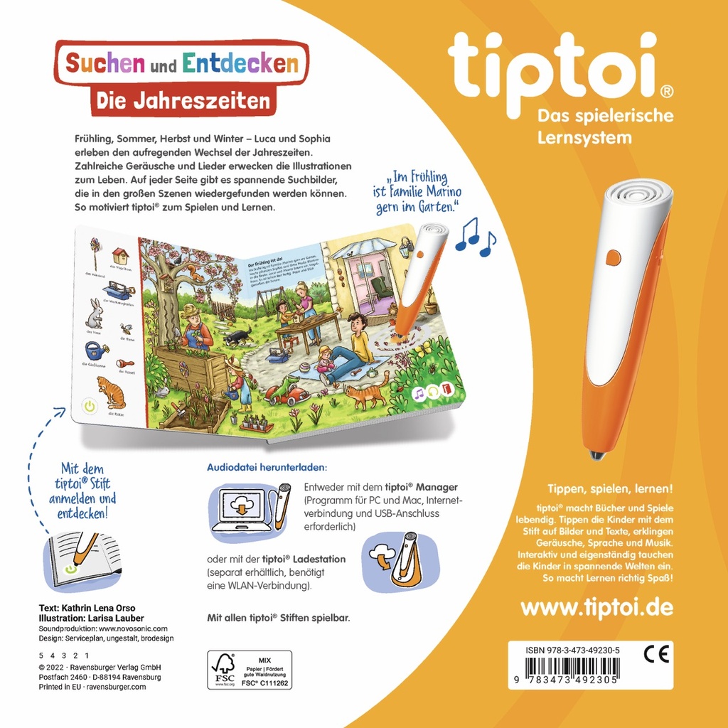 tiptoi® Buch - Die Jahreszeiten