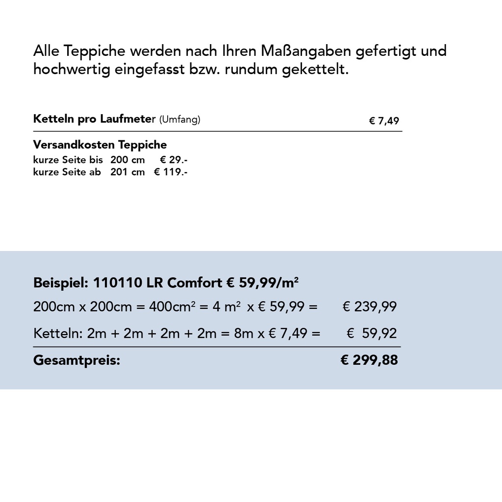 Spielteppich LR - Comfort