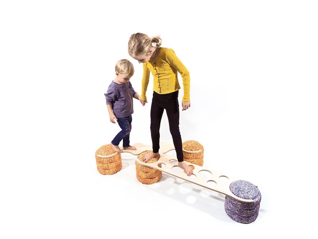 Einsteiger SET Stapelsteine & Balancebrücken