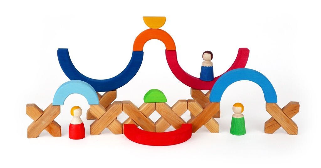 X-Klötze - 16 Teile