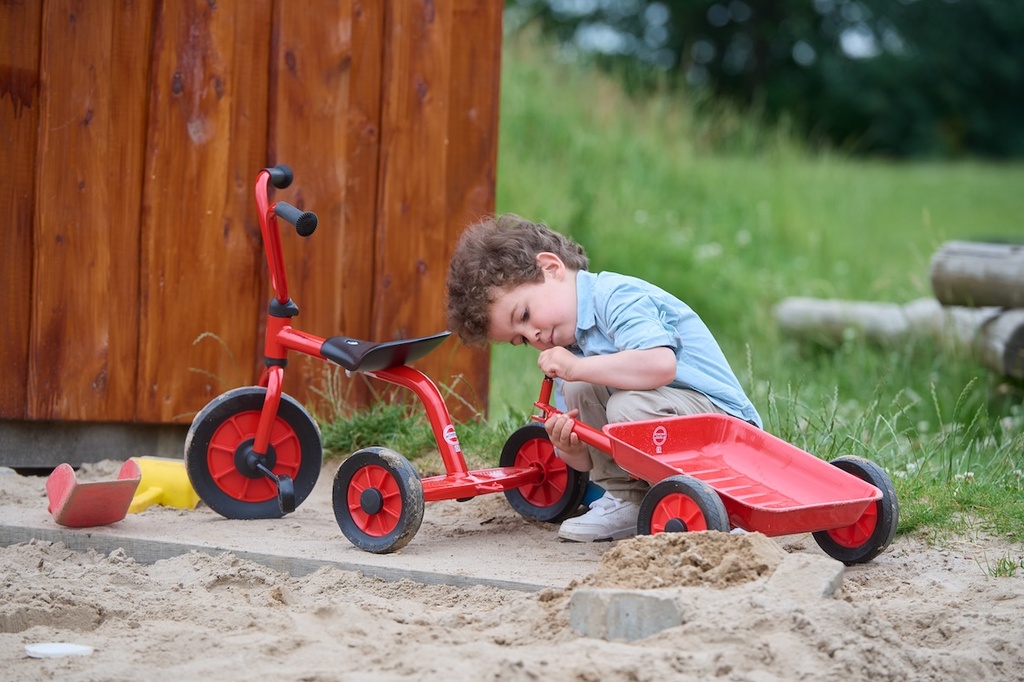 Mini Krippendreirad mit Steg