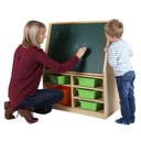 Regalkombination mit Tafeln