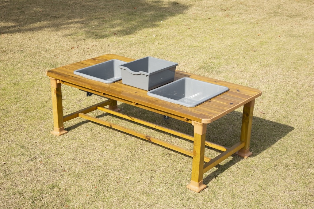 Outdoor Sand- und Wassertische, 3er Set