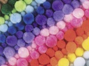 Pompoms Mix JUMBO - Bunt