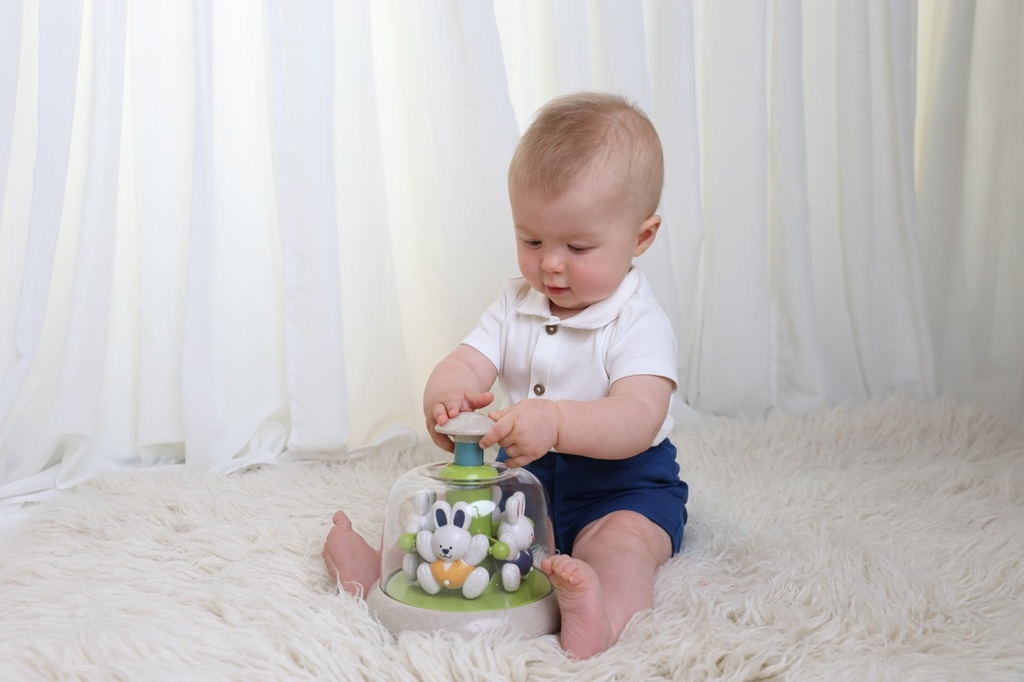 Bio Kaninchen-Karussell