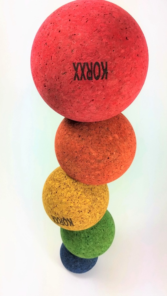 Korkbausteine - 42er bunte Halbe