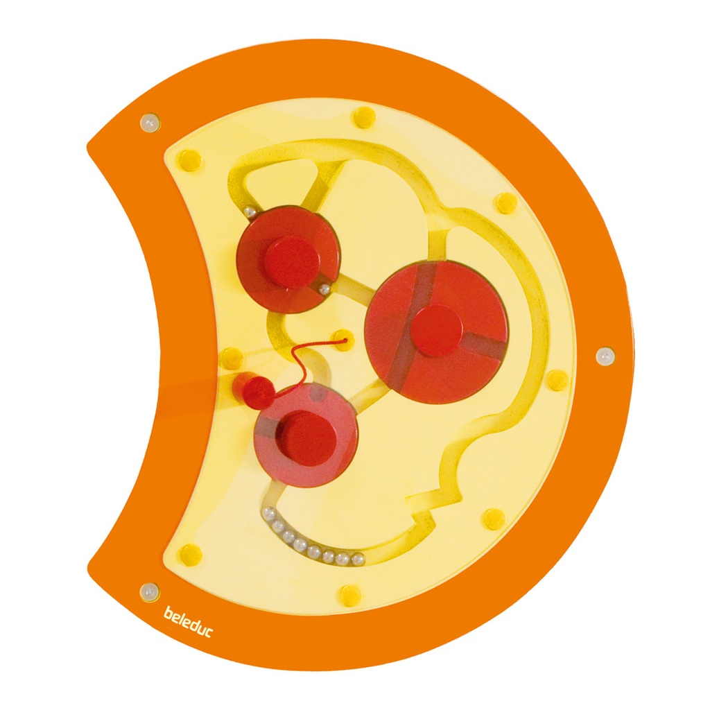 Wandspielobjekt Raupe "Drehlabyrinth"