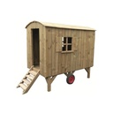 Bauwagen aus Kiefernholz