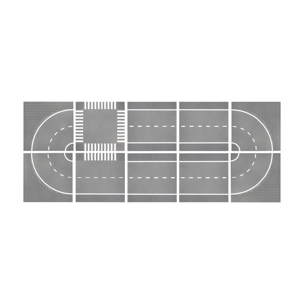 Bauplatten Set - Straße