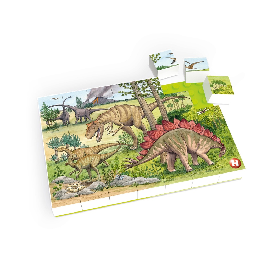 Duplo® kompatibles Puzzle - Welt der Dinosaurier