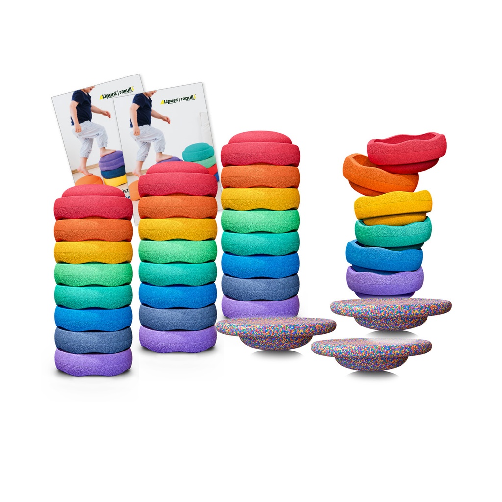 30 Stapelsteine® + 3 Stapelstein® Boards 