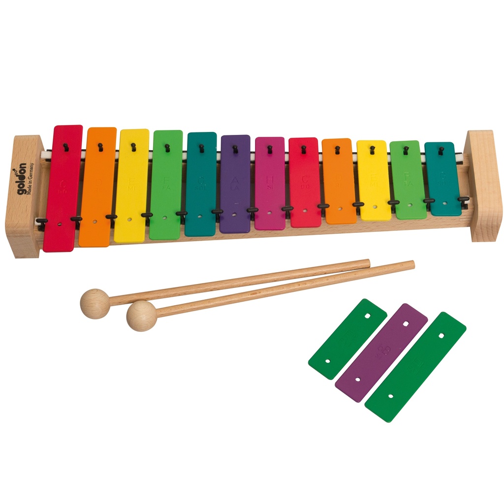 Sopran Metallophon - bunt