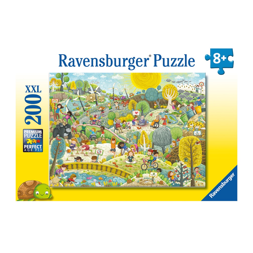 XXL-Puzzle - Wir schützen unsere Erde!