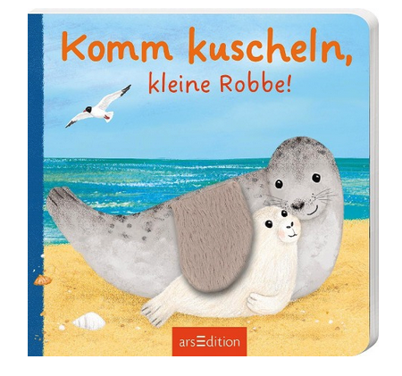 Komm kuscheln, kleine Robbe!