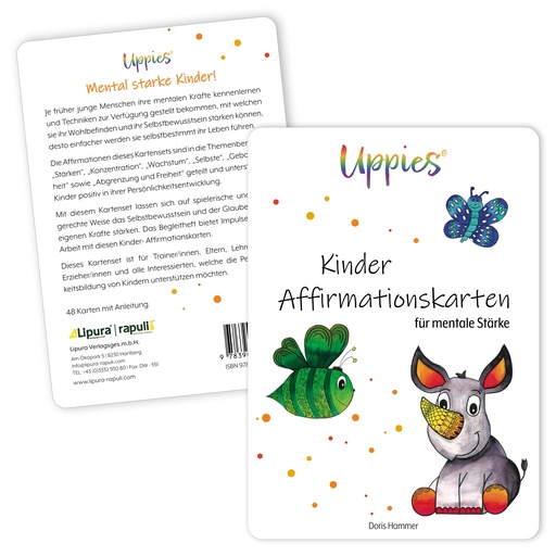 [A109010] Uppies Kinder Affirmationskarten