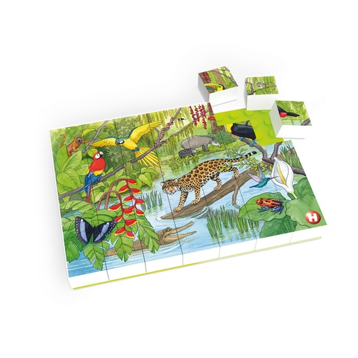 [104119] Duplo® kompatibles Puzzle - Tierwelt im tropischen Regenwald