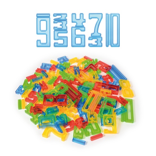 [104215] Zahlen Bausteine BUNT