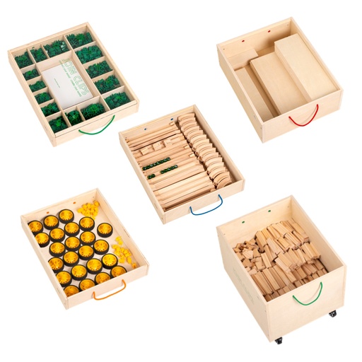 [AK77 / 103386] Join Clips - Bauwagen inkl. Murmelbahn