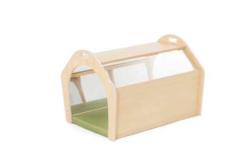 [101144] Kleiner Kriechtunnel mit Spiegel und Matte