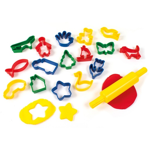 [W113298] Ausstechformen für Knete - Mix